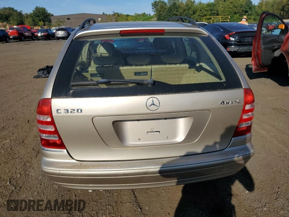 2003 Mercedes-Benz C with VIN WDBRH84JX3F393992, listed as a Copart auction lot 70216234 with 120,608 mi miles and Salvage title. Bid and sale history available at DreamBid. Image 6.