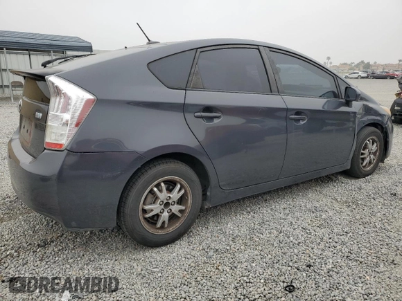 2010 Toyota Prius II with VIN JTDKN3DU3A5198733, listed as a Copart auction lot 53123765 with 256,351 mi miles and Salvage Title. Bid and sale history available at carsss.com. Image 3.