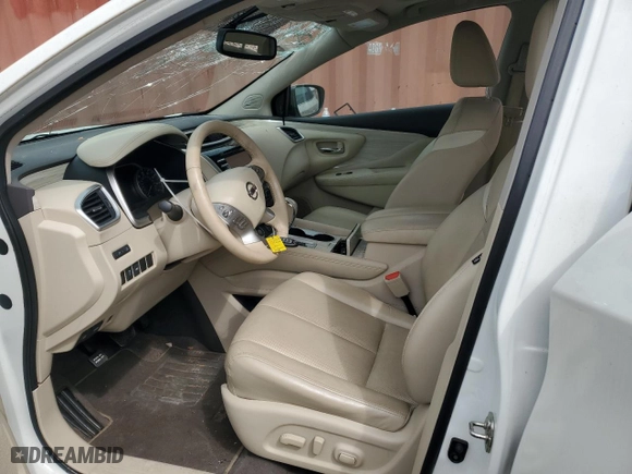 2017 Nissan Murano SL with VIN 5N1AZ2MH6HN119011, listed as a Copart auction lot 53832065 with 98,274 mi miles and Clean Title. Bid and sale history available at carsss.com. Image 7.