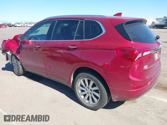 2020 Buick Envision Essence with VIN LRBFX2SA7LD018238, listed as a IAAI auction lot 40449684 with 14,253 mi miles and . Bid and sale history available at DreamBid. Image 3.