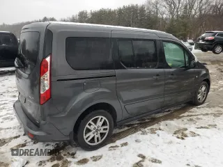 2021 Ford Transit Connect XLT with VIN NM0GE9F28M1497065, listed as a Copart auction lot 47232465 with 64,203 mi miles and Clean title. Bid and sale history available at DreamBid. Image 3.