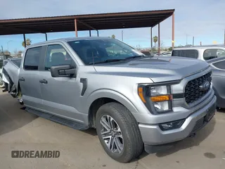 2023 Ford F-150 XL with VIN 1FTEW1EP1PKF59071, listed as a IAAI auction lot 41499063 with 27,432 mi miles. Bid and sale history available at carsss.com. Image 13.