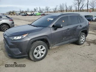 2021 Toyota RAV4 LE with VIN 2T3H1RFV5MW180603, listed as a Copart auction lot 44536625 with 37,801 mi miles and Salvage Title. Bid and sale history available at carsss.com. Image 1.