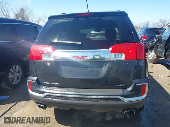 2017 GMC Terrain SLT with VIN 2GKFLUE34H6210443, listed as a IAAI auction lot 41918704 with 144,952 mi miles. Bid and sale history available at carsss.com. Image 17.