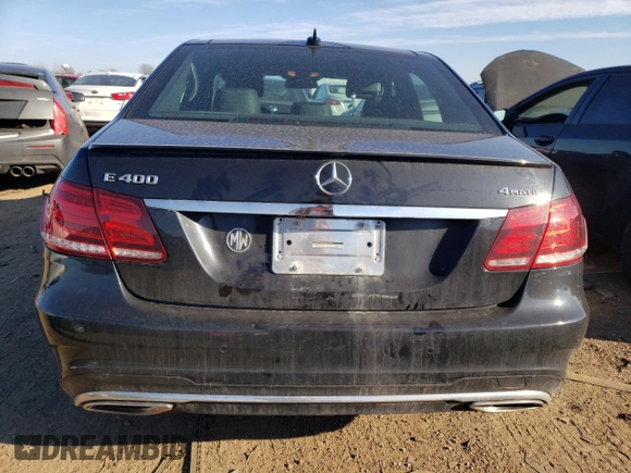 2015 Mercedes-Benz E-Class E 400 with VIN WDDHF6HB9FB092822, listed as a Copart auction lot 42596834 with 65,562 mi miles. Bid and sale history available at carsss.com. Image 6.