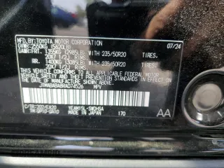 2024 Subaru Solterra Limited with VIN JTMABABA8RA074526, listed as a Copart auction lot 54688255 with 1,169 mi miles and Salvage title. Bid and sale history available at DreamBid. Image 12.