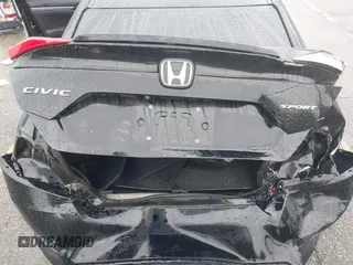 2020 Honda Civic Sedan Sport with VIN 19XFC2F85LE211765, listed as a IAAI auction lot 41765233 with 77,751 mi miles. Bid and sale history available at carsss.com. Image 6.