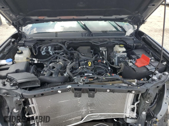 2024 Ford Ranger Lariat with VIN 1FTER4KH3RLE10731, listed as a Copart auction lot 60604675 with 8,566 mi miles and Salvage title. Bid and sale history available at DreamBid. Image 11.