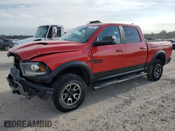 2018 Ram 1500 Rebel with VIN 1C6RR7YT3JS131263, listed as a Copart auction lot 53366675 with 60,444 mi miles and Salvage Title. Bid and sale history available at carsss.com. Image 1.