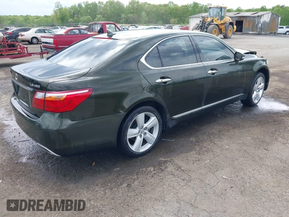 2010 Lexus LS 460 with VIN JTHBL5EF7A5101193, listed as a IAAI auction lot 42091723 with 116,096 mi miles and . Bid and sale history available at DreamBid. Image 4.