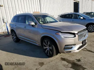 2023 Volvo XC90 with VIN YV40621A8P1969077, listed as a Copart auction lot 46645195 with Not Provided miles and Salvage Title. Bid and sale history available at DreamBid. Image 4.