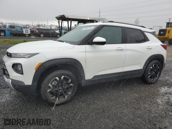 2021 Chevrolet TrailBlazer LT with VIN KL79MRSL5MB133920, listed as a Copart auction lot 45264704 with 52,720 mi miles and . Bid and sale history available at DreamBid. Image 1.