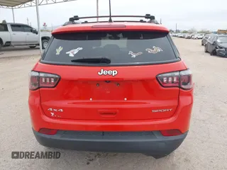 2017 Jeep Compass Sport with VIN 3C4NJDABXHT642198, listed as a IAAI auction lot 42385002 with 82,626 mi miles and . Bid and sale history available at DreamBid. Image 15.