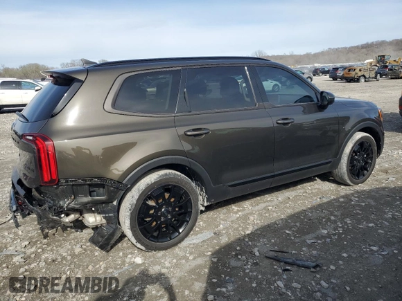 2021 Kia Telluride EX z VIN 5XYP3DHCXMG189526, wystawiony jako Copart lot #49716535 z przebiegiem 75 419 mil mil oraz Szkoda całkowita • Salvage title. Historia ofert i sprzedaży dostępna na DreamBid. Obrazek 3.