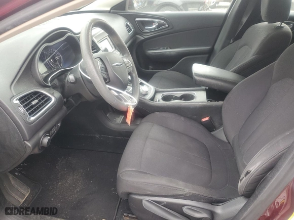 2015 Chrysler 200 Limited with VIN 1C3CCCAB7FN664463, listed as a Copart auction lot 49709035 with 98,413 mi miles and Salvage Title. Bid and sale history available at carsss.com. Image 7.
