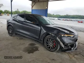 2021 Ford Mustang Mach-E GT with VIN 3FMTK4SEXMME01710, listed as a Copart auction lot 59741385 with 53,370 mi miles and Salvage title. Bid and sale history available at DreamBid. Image 4.