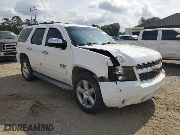 2011 Chevrolet Tahoe LT with VIN 1GNSCBE09BR266868, listed as a Copart auction lot 57150875 with 167,372 mi miles and Salvage title. Bid and sale history available at DreamBid. Image 4.
