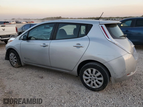 2017 Nissan LEAF SL with VIN 1N4BZ0CP3HC311039, listed as a Copart auction lot 80374524 with 59,869 mi miles and Salvage Title. Bid and sale history available at carsss.com. Image 2.