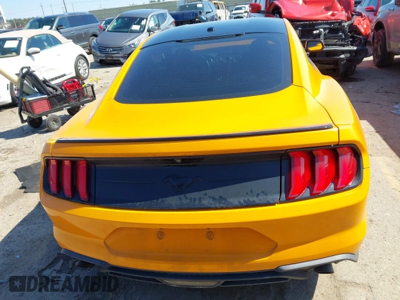 2019 Ford Mustang EcoBoost with VIN 1FA6P8TH5K5152941, listed as a IAAI auction lot 41621158 with 111,037 mi miles and . Bid and sale history available at carsss.com. Image 16.
