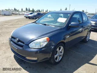 2007 Hyundai Accent SE with VIN KMHCN36C37U031369, listed as a IAAI auction lot 42093760 with 95,919 mi miles. Bid and sale history available at carsss.com. Image 2.