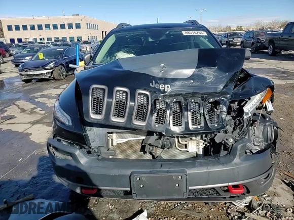 2018 Jeep Cherokee Trailhawk with VIN 1C4PJMBX2JD571903, listed as a Copart auction lot 88515745 with 79,598 mi miles and Salvage Title. Bid and sale history available at DreamBid. Image 15.