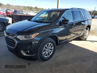 2020 Chevrolet Traverse LT Cloth with VIN 1GNERGKW9LJ104420, listed as a Copart auction lot 45866535 with 89,173 mi miles and Salvage Title. Bid and sale history available at carsss.com. Image 1.