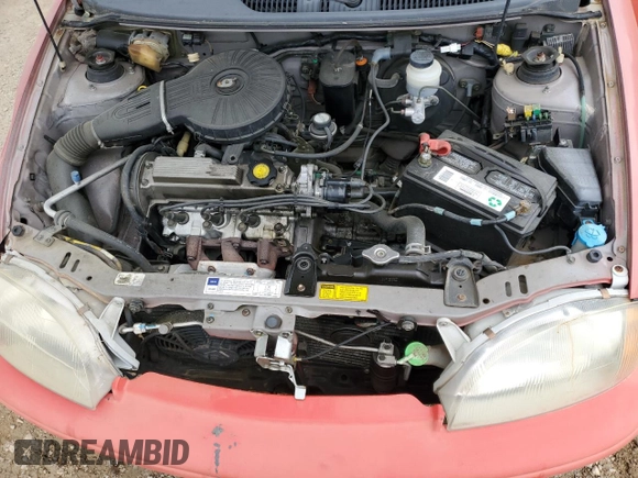 1995 Chevrolet Metro with VIN 2C1MR2261S6713131, listed as a Copart auction lot 51346275 with 166,211 mi miles and Salvage Title. Bid and sale history available at DreamBid. Image 11.