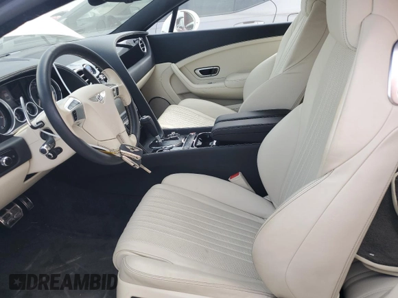 2017 Bentley Continental GT with VIN SCBFT7ZA4HC062035, listed as a Copart auction lot 76673904 with 9,008 mi miles and Salvage Title. Bid and sale history available at DreamBid. Image 7.