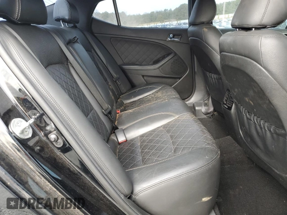 2015 Kia Optima SXL Turbo with VIN 5XXGR4A66FG461497, listed as a Copart auction lot 42052545 with 145,300 mi miles and Salvage Title. Bid and sale history available at DreamBid. Image 10.