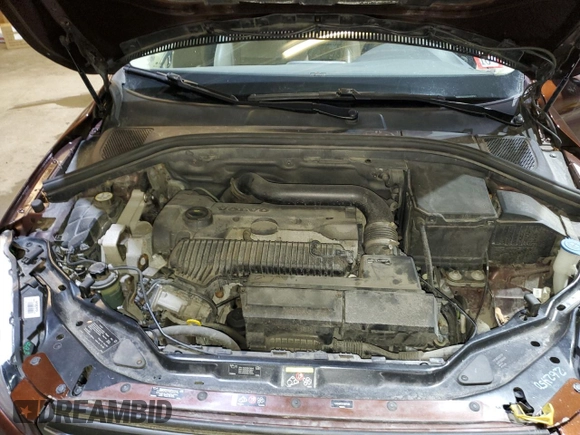 2015 Volvo XC60 T5 with VIN YV4612RK3F2677464, listed as a Copart auction lot 47988735 with 120,827 mi miles and Salvage Title. Bid and sale history available at carsss.com. Image 12.
