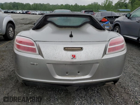 2007 Saturn Sky with VIN 1G8MB35B77Y100688, listed as a Copart auction lot 54170305 with 53,119 mi miles and Clean Title. Bid and sale history available at carsss.com. Image 6.
