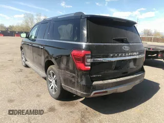 2024 Ford Expedition Max Limited with VIN 1FMJK2A84REA23579, listed as a IAAI auction lot 42047346 with 35,217 mi miles and . Bid and sale history available at DreamBid. Image 3.