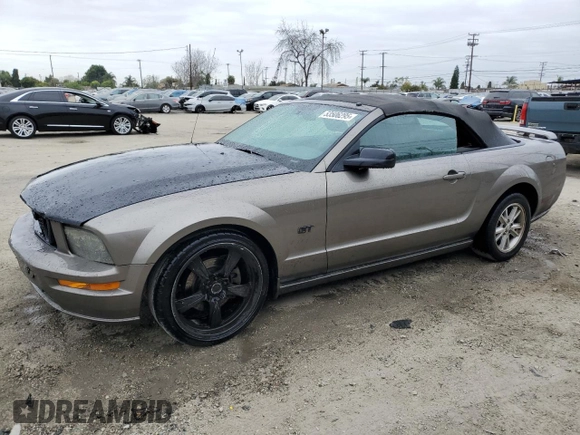 2005 Ford Mustang GT Deluxe with VIN 1ZVFT85H055192915, listed as a Copart auction lot 53506295 with 115,462 mi miles and Clean Title. Bid and sale history available at DreamBid. Image 1.