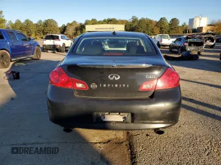 2011 Infiniti G25 x with VIN JN1DV6AR1BM654135, listed as a Copart auction lot 83824524 with 167,253 mi miles and Salvage Title. Bid and sale history available at DreamBid. Image 6.
