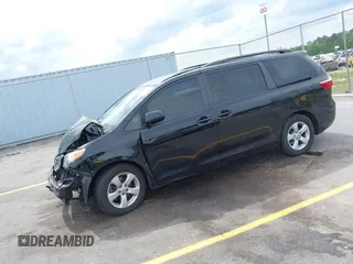 2016 Toyota Sienna LE AAS with VIN 5TDKK3DC5GS709314, listed as a IAAI auction lot 42094663 with 123,523 mi miles and . Bid and sale history available at DreamBid. Image 2.