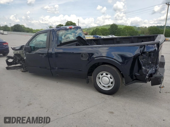 2023 Ford F-150 XL with VIN 1FTMF1CB3PKF58099, listed as a Copart auction lot 61974605 with 12,193 mi miles and Non repairable. Bid and sale history available at DreamBid. Image 2.
