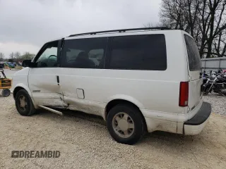 2000 Chevrolet Astro with VIN 1GNDM19W5YB181073, listed as a Copart auction lot 48576114 with Not Provided miles and Salvage Title. Bid and sale history available at carsss.com. Image 2.