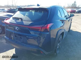 2020 Lexus UX with VIN JTHP9JBH1L2033268, listed as a IAAI auction lot 41386973 with 36,457 mi miles. Bid and sale history available at carsss.com. Image 4.
