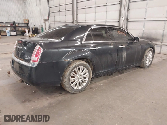 2013 Chrysler 300 with VIN 2C3CCAKT1DH667134, listed as a IAAI auction lot 41891856 with 162,489 mi miles. Bid and sale history available at carsss.com. Image 4.
