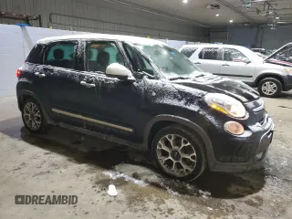 2016 FIAT 500L Trekking with VIN ZFBCFADH9GZ038014, listed as a Copart auction lot 43309645 with 116,696 mi miles and Salvage Title. Bid and sale history available at DreamBid. Image 4.