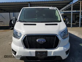 2023 Ford Transit Passenger XL with VIN 1FBAX2YG3PKB27289, listed as a Copart auction lot 55543144 with 8,630 mi miles and Salvage Title. Bid and sale history available at DreamBid. Image 5.