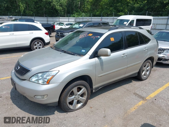 2005 Lexus RX 330 with VIN JTJGA31U050053784, listed as a IAAI auction lot 42744352 with Not provided miles and . Bid and sale history available at DreamBid. Image 2.