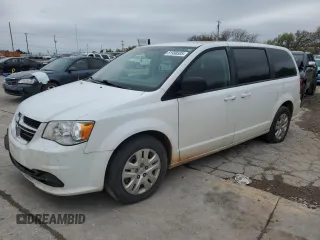 2018 Dodge Grand Caravan SE with VIN 2C4RDGBG9JR184893, listed as a Copart auction lot 51998535 with 152,533 mi miles and Non Repairable. Bid and sale history available at DreamBid. Image 1.