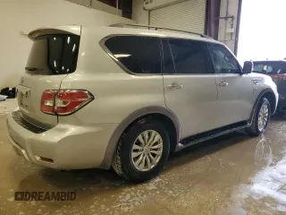2017 Nissan Armada SV with VIN JN8AY2ND3H9009629, listed as a Copart auction lot 84996414 with 88,977 mi miles and Clean Title. Bid and sale history available at carsss.com. Image 3.