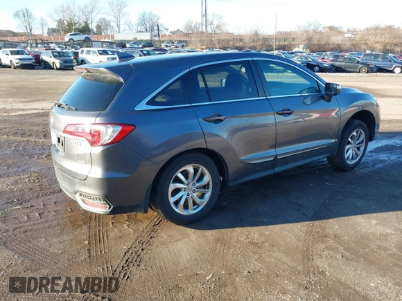 2018 Acura RDX w/Technology Pkg with VIN 5J8TB4H51JL025425, listed as a IAAI auction lot 41587350 with 114,212 mi miles. Bid and sale history available at carsss.com. Image 4.