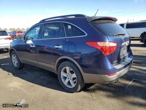 2010 Hyundai Veracruz Limited with VIN KM8NUDCCXAU128405, listed as a Copart auction lot 81314304 with 169,930 mi miles and Salvage Title. Bid and sale history available at carsss.com. Image 2.