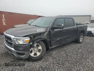 2021 Ram 1500 Lone Star with VIN 1C6RREFT0MN631682, listed as a Copart auction lot 51971315 with 54,935 mi miles and Salvage title. Bid and sale history available at DreamBid. Image 1.
