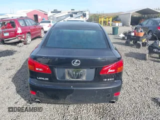 2006 Lexus IS 250 with VIN JTHBK262965004548, listed as a IAAI auction lot 42003962 with 261,584 mi miles and . Bid and sale history available at DreamBid. Image 17.