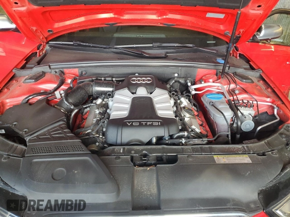 2014 Audi S4 Premium Plus z VIN WAUDGAFL3EA042813, wystawiony jako Copart lot #49654405 z przebiegiem Nie podano mil oraz Szkoda całkowita • Salvage title. Historia ofert i sprzedaży dostępna na DreamBid. Obrazek 12.