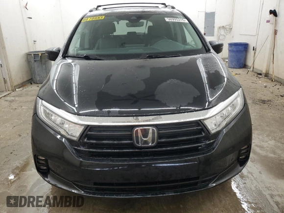 2022 Honda Odyssey Touring with VIN 5FNRL6H88NB051038, listed as a Copart auction lot 56995315 with 108,534 mi miles and Salvage title. Bid and sale history available at DreamBid. Image 5.